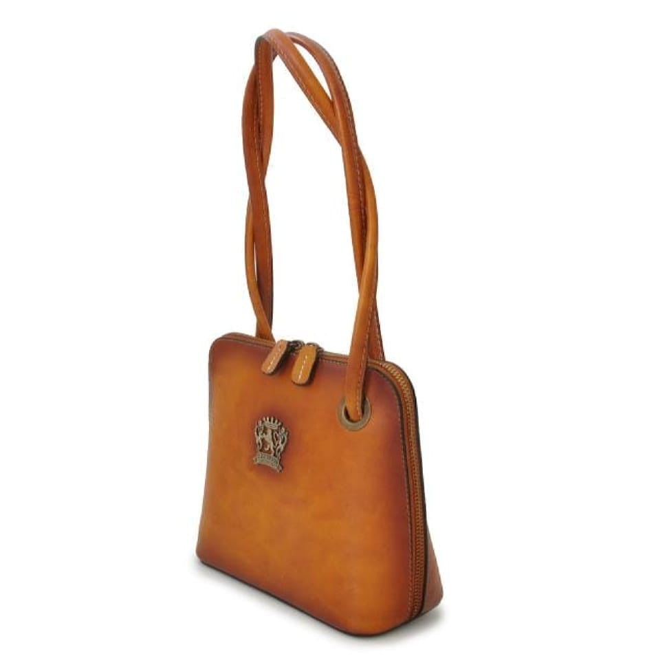 Pratesi BCO468 - Roccastrada Woman Bag in cow leather Bruce Cognac