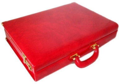 Pratesi RCL317/9 - Machiavelli Attach Case in cow leather Radica Cherry