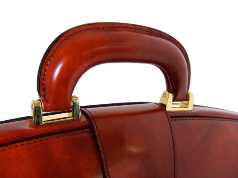 Pratesi RBL120/B - Brunelleschi Великий Briefcase для ноутбука в цукерки Leather Radica Blue