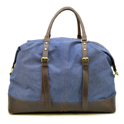 Сумка дорожня мікс тканини канвас і шкіри RK-8310-4lx TARWA