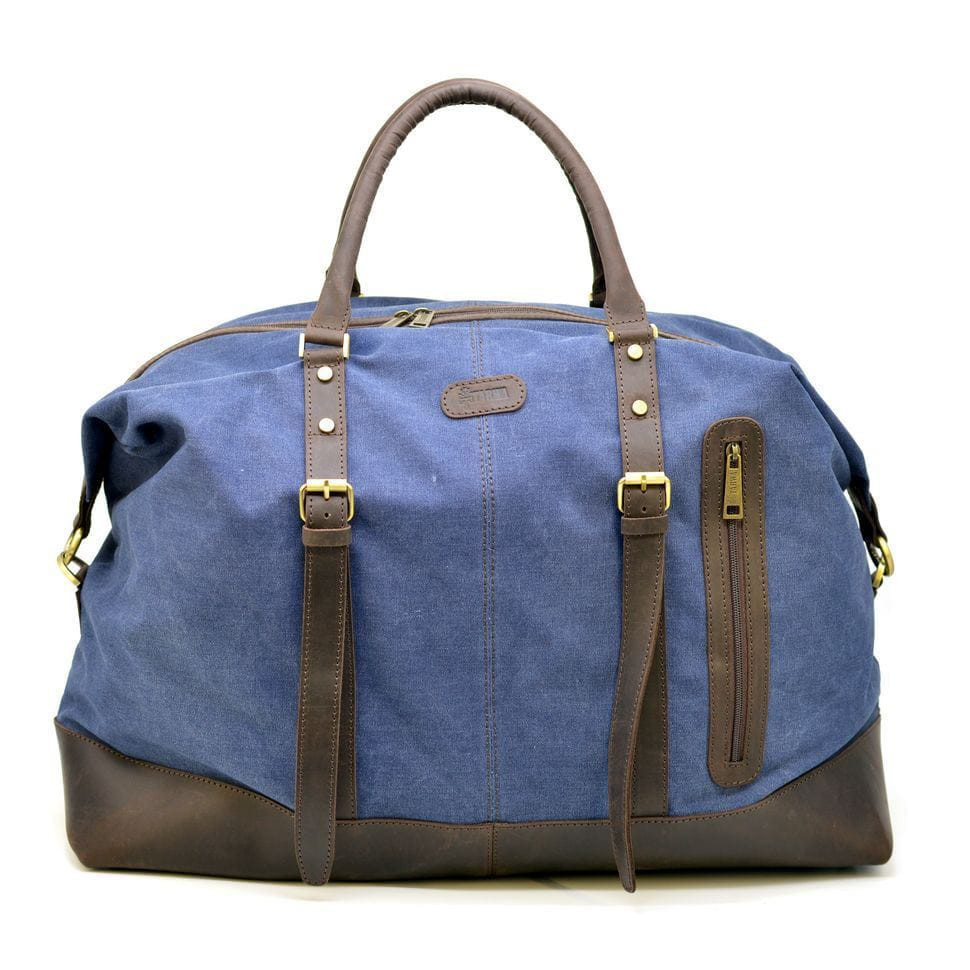 Сумка дорожня мікс тканини канвас і шкіри RK-8310-4lx TARWA