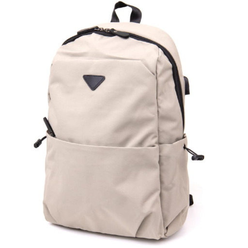 Рюкзак текстильний smart унісекс Vintage 20624 Сірий