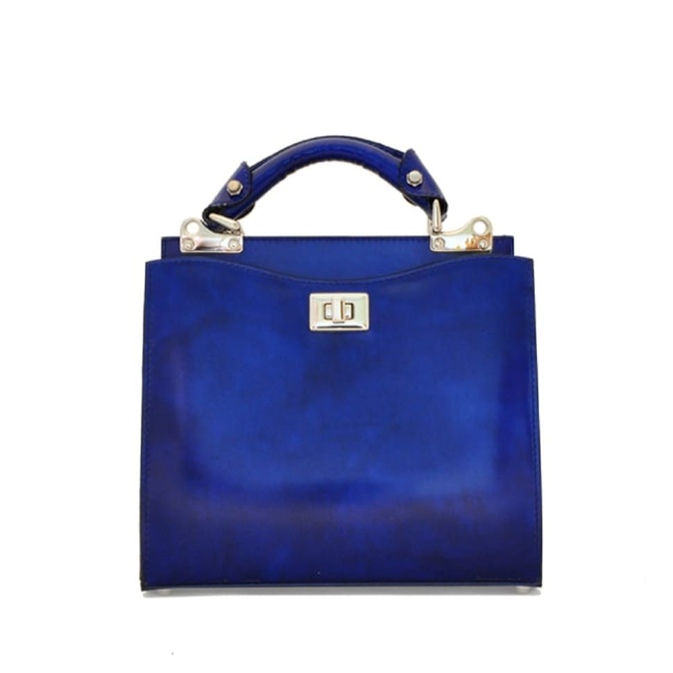 Pratesi RBE150/26 - Anna Maria Luisa de' Medici Маленькі Lady Bag в цукерки Радіця Electric Blue