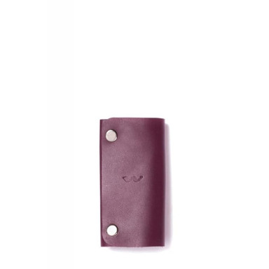 Leather key holder Key Keeper burgundy