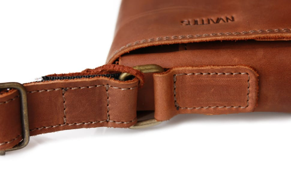 Сумка жіноча шкіряна маленька клатч SULLIVAN 2639(25) світло-коричнева