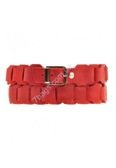 Женский бохо-ремень Коралл BN-BELT-1-coral, BlankNote