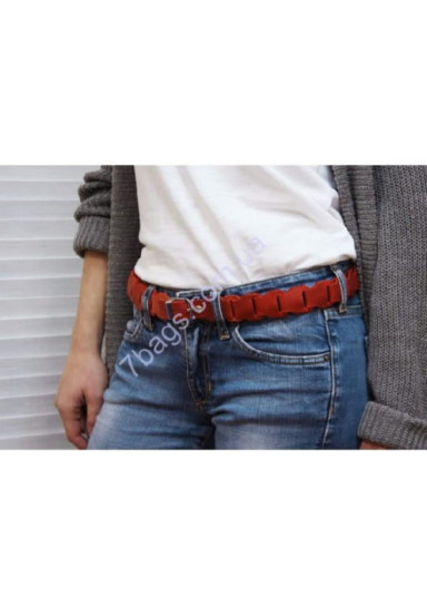 Женский бохо-ремень Коралл BN-BELT-1-coral, BlankNote