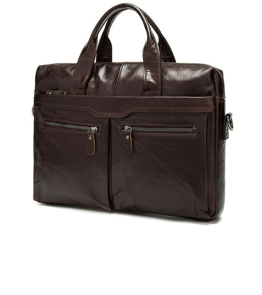 Чоловіча сумка з натуральної шкіри B10-9005 Jonee