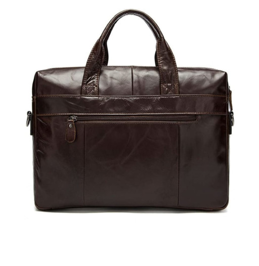 Чоловіча сумка з натуральної шкіри B10-9005 Jonee