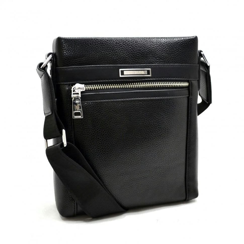 Барсетка м'яка із шкірозамінника ТМ Bonis 6843-1 чорна