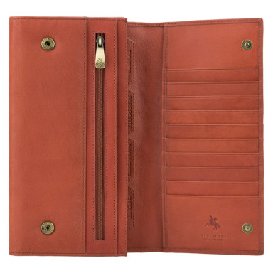 Travel wallet Visconti 1179 Polo (Brown)