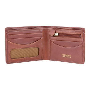 Гаманець чоловічий Visconti TSC46 Francesca c RFID (Tan)