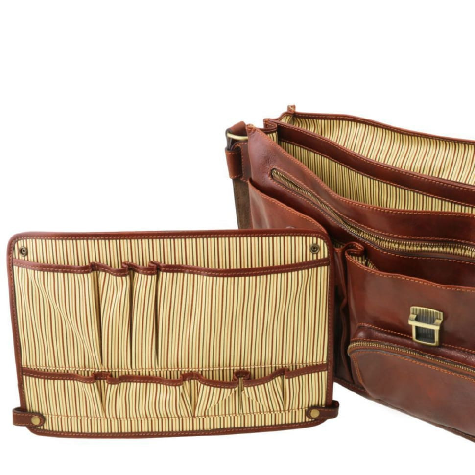 Шкіряний чоловічий портфель Ventimiglia Tuscany TL141449