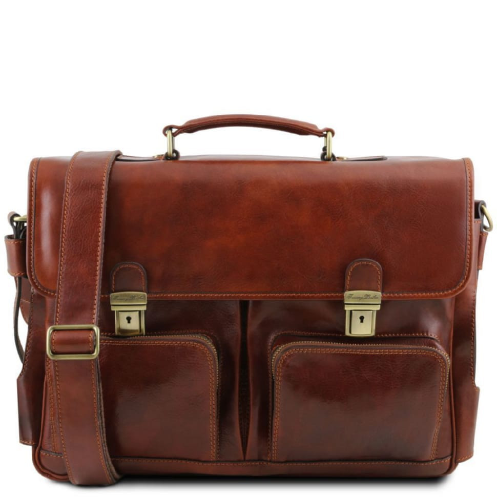 Шкіряний чоловічий портфель Ventimiglia Tuscany TL141449