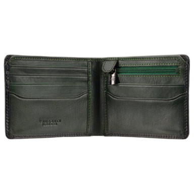 Mens wallet Visconti AT63 Roland with RFID (Burnish Green)