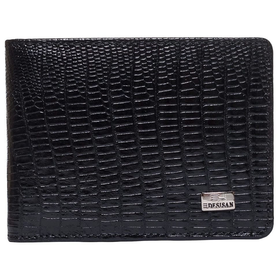 Обкладинка для нових автодокументів шкіряна Desisan 304-143 чорний лазер