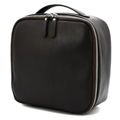 Beauty case, cosmetic bag, organizer for cosmetics TARWA GC-1001-4lx brown