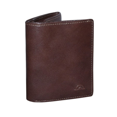 Leather wallet Nevada 3459 moro brown
