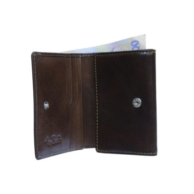 Leather wallet Nevada 3459 moro brown