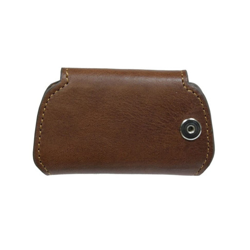Leather key holder Nevada KR-199 cognac cognac