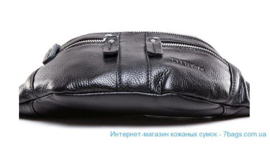 Men's leather belt bag Tiding 3088