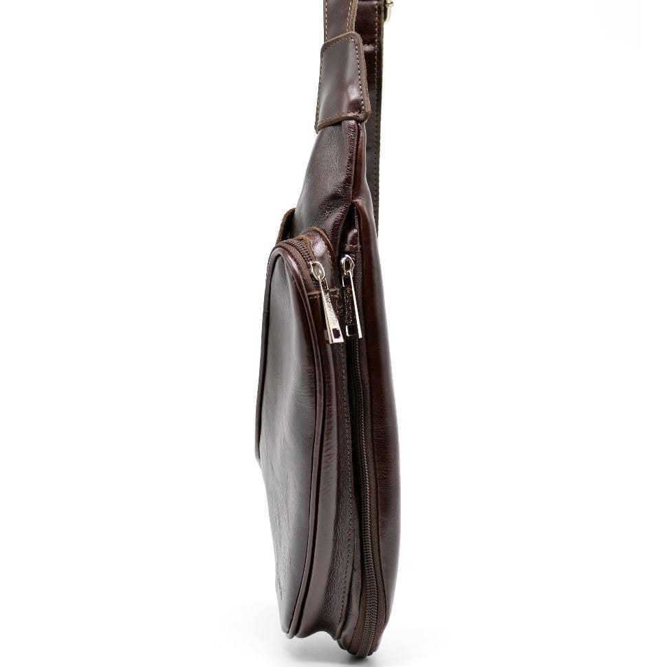 Trendy backpack made of genuine leather on one shoulder GX-3026-4lx brand TARWA