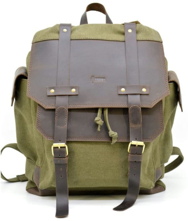 Urban backpack Urban in combination fabric + leather TARWA RН-6680-4lx