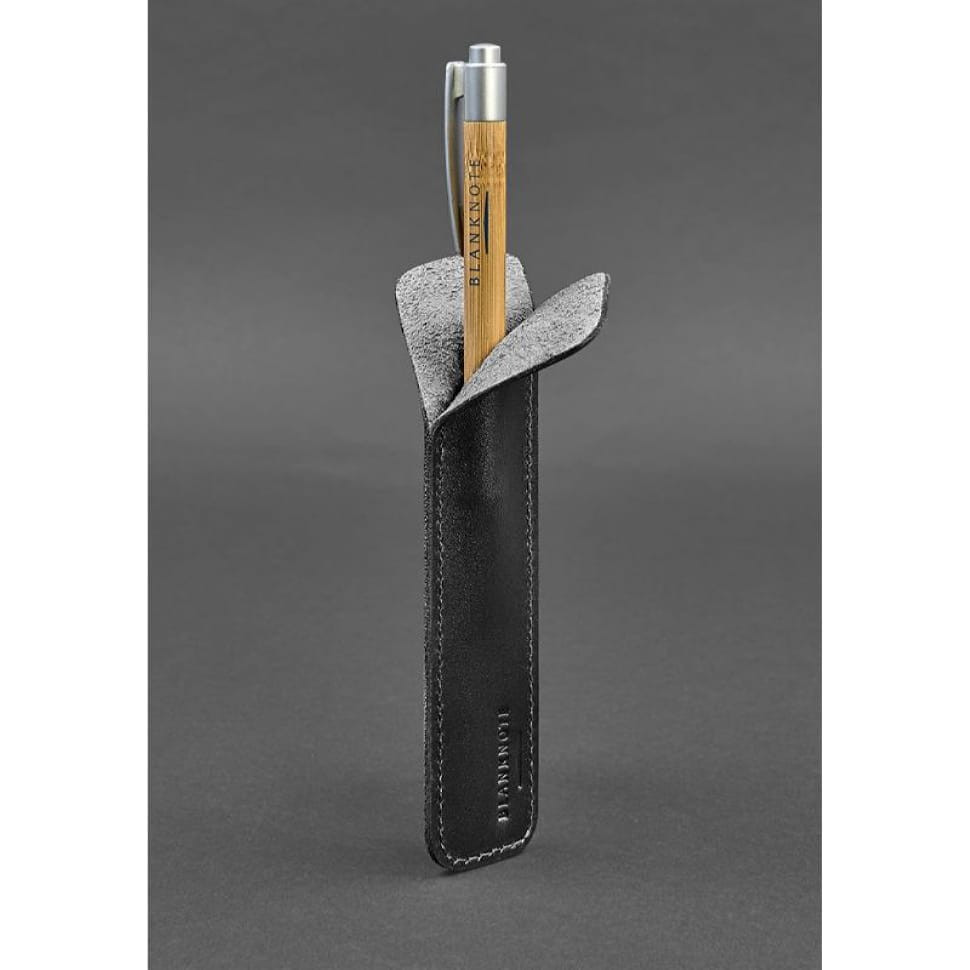 Шкіряний чохол для ручки 2.0 Чорний