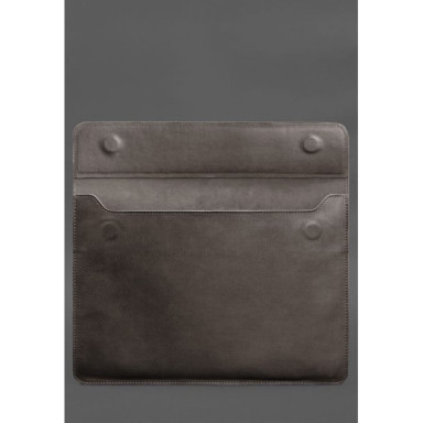 Leather Magnetic Sleeve Case for MacBook Pro 15 (2023) Dark Beige