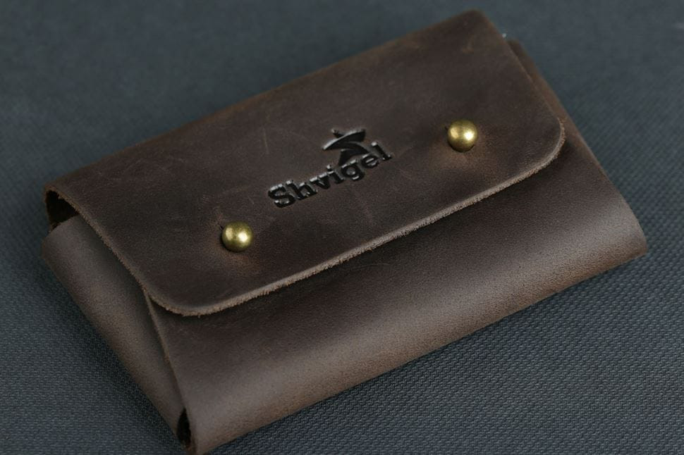 Візитниця SHVIGEL 16160 Коричнева