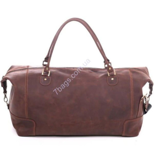 Зручна сумка-саквояж з шкіри бренду Мануффато