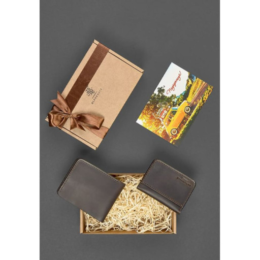 Чоловік подарунковий набір шкіряних аксесуарів Бангкок