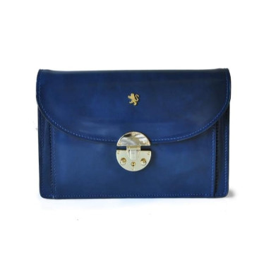 Pratesi RBL203/D - Tullia d'Aragona Lady Bag in cow leather Radica Blue