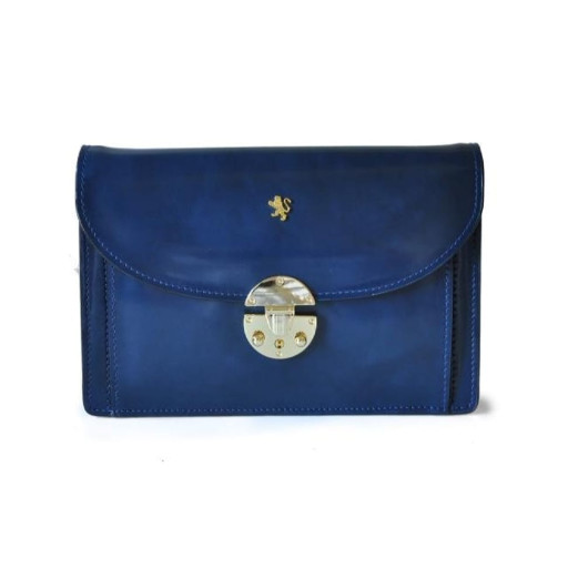 Pratesi RBL203/D - Tullia d'Aragona Lady Bag in cow leather Radica Blue