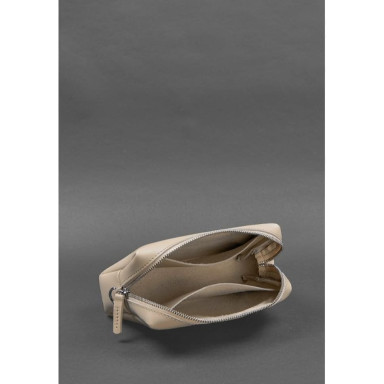 Leather cosmetic bag 3.0 Light beige