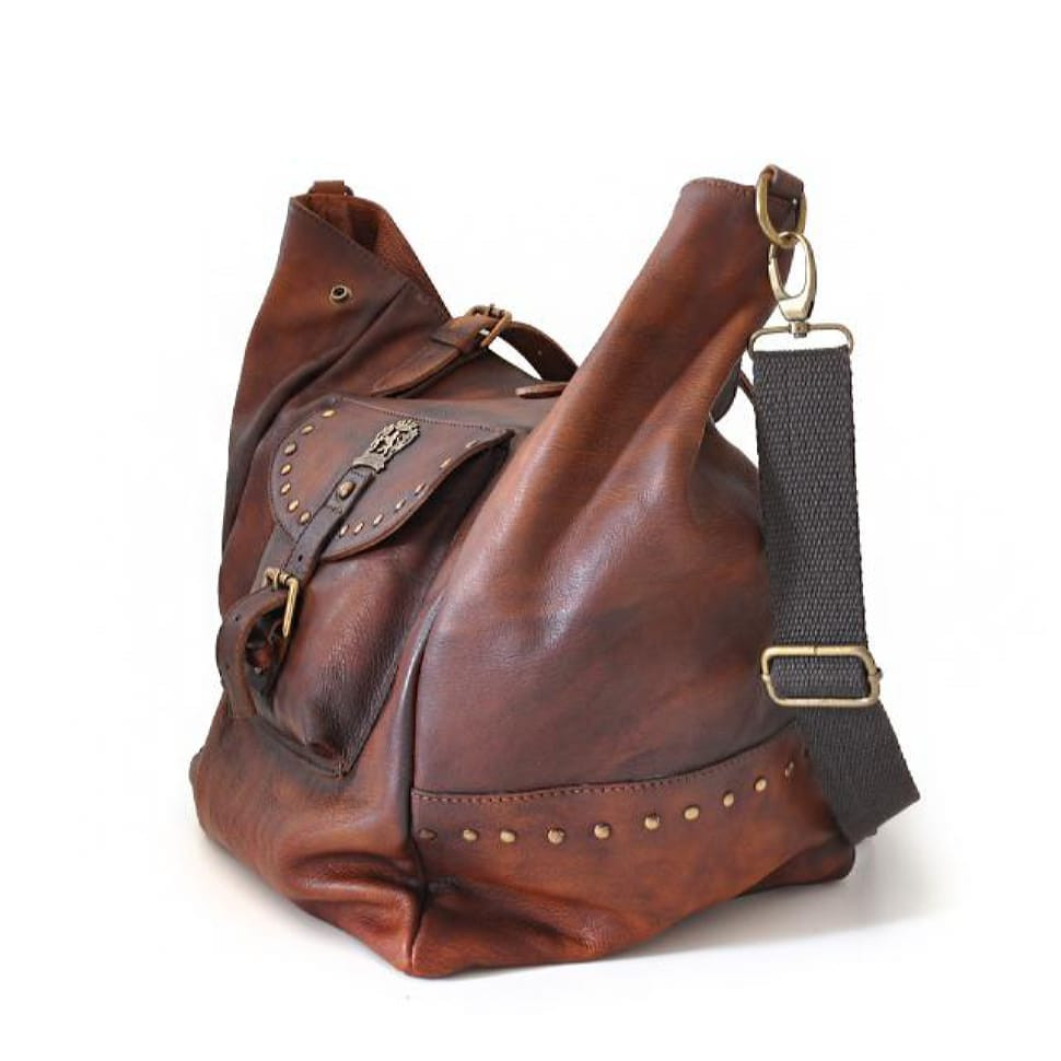 Pratesi BCO163 - Woman Bag Talamone в цукерки Bruce Cognac