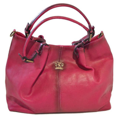 Pratesi BFU168 - Collodi Woman Bag in cow leather Collodi 168 Fuxia