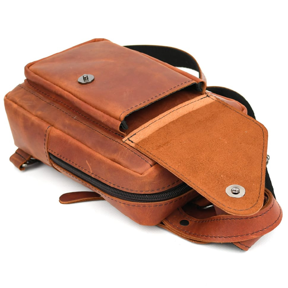 Чоловічий нагрудна сумка слінг рюкзак на одне плече Limary lim-910RB