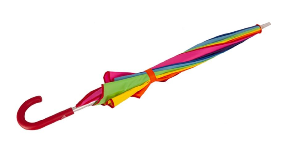 Зонт женский Fulton L909-040416 Heart Walker-1 Rainbow (Радуга)