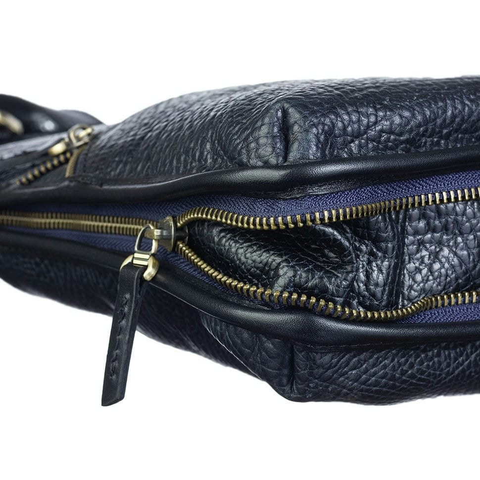 Барсетка м'яка шкіряна Tony Bellucci 5029-894 синій флотар