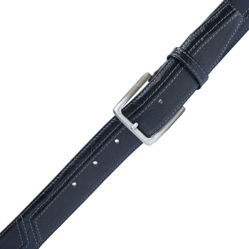 Шкіряний ремень 0830 nero чорний TONY PEROTTI