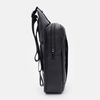 Мужской кожаный рюкзак Keizer K161811-black