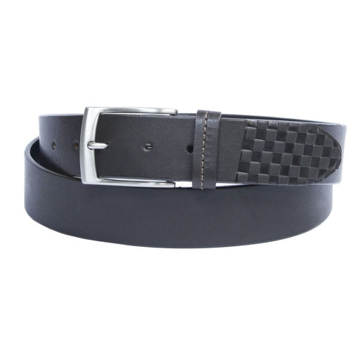 Шкіряний ремень 4015 moro коричневий TONY PEROTTI