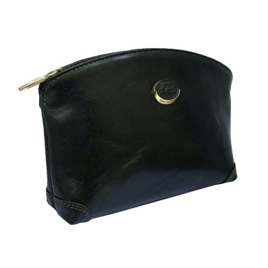 Leather cosmetic bag Topkapi 3408 verde green