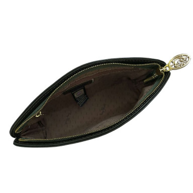 Leather cosmetic bag Topkapi 3408 verde green