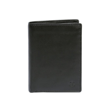 Leather wallet Cortina 5031 nero black