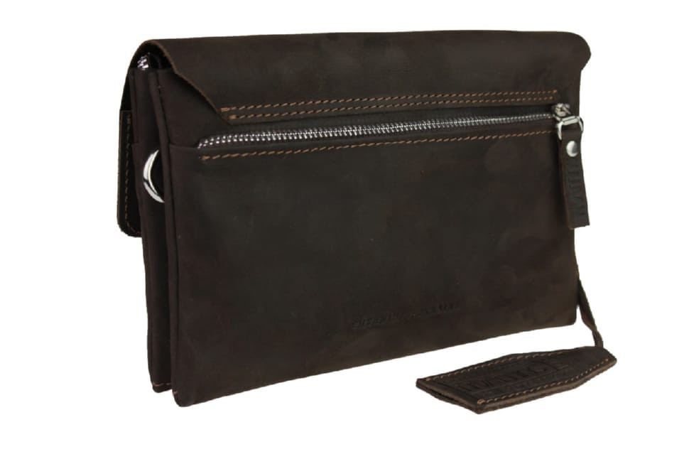 Men's handbag small purse clutch SULLIVAN 3223 (32) brown