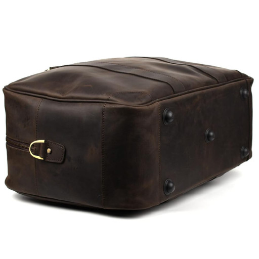 Шкіряна сумка RC-6827-4lx TARWA коричнева Crazy Horse