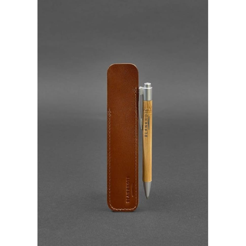 Шкіряний чохол для ручки 2.0 Світло-коричневий
