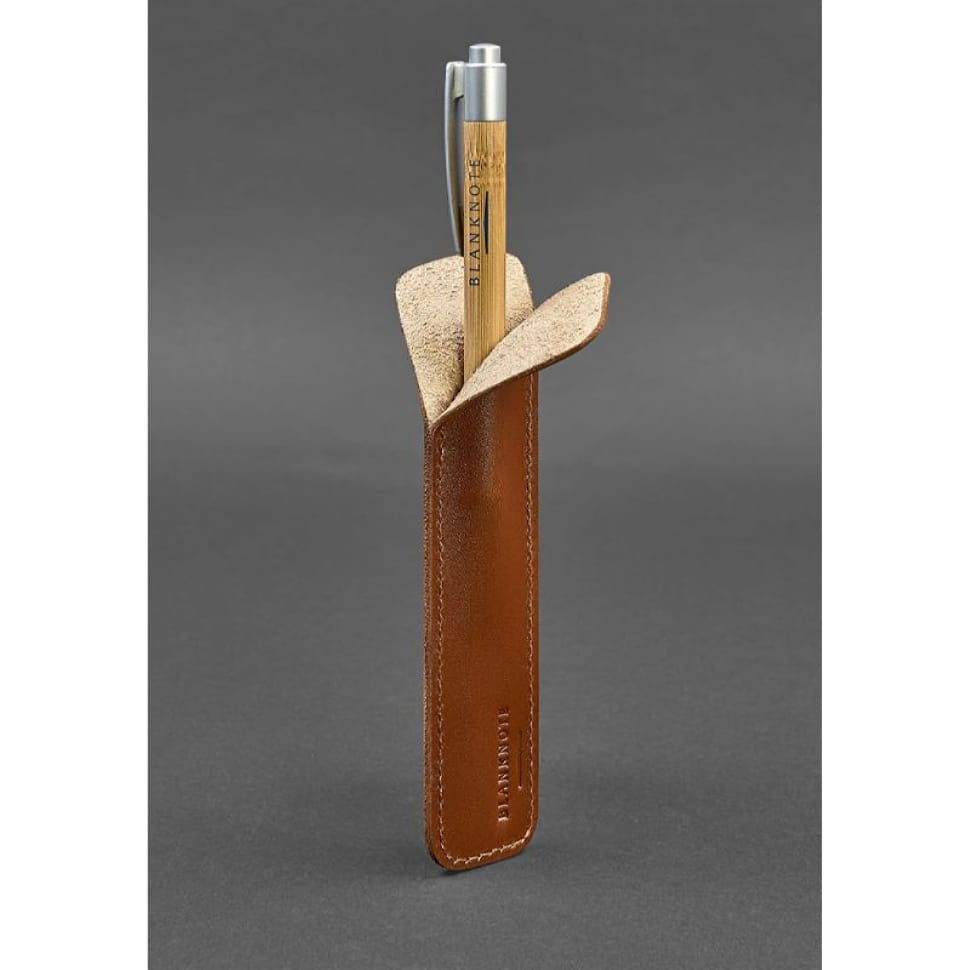 Шкіряний чохол для ручки 2.0 Світло-коричневий